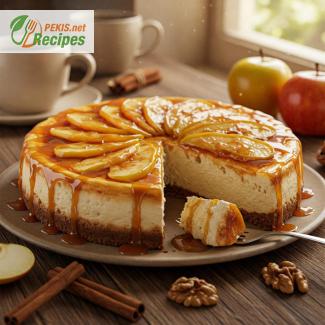  Slastna Jabolčna Cheesecake Torta – Popolna Sladica za Vsako Priložnost