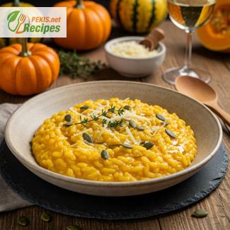 Risotto cremoso alla zucca