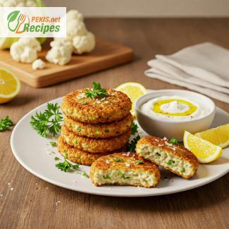 Fried cauliflower patties