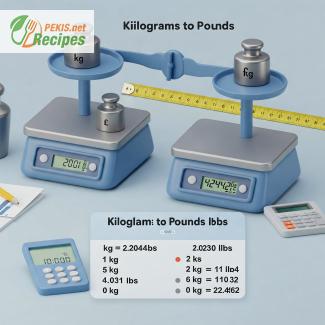 kg en lb - Conversion de Kilogrammes en Livres