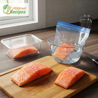 How to defrost salmon