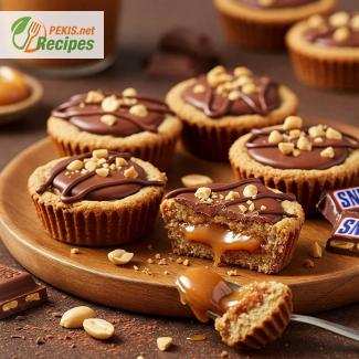 Snickers Keksbecher Rezept