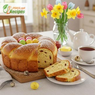 Ricetta tradizionale di Pasqua: Pane dolce di Pasqua