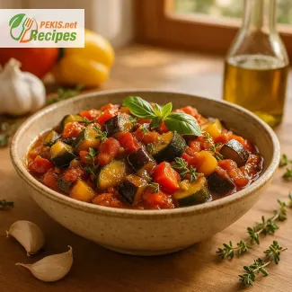 Ratatouille – Ein Klassisches Französisches Gemüsegericht, das den Zauber der Provence einfängt