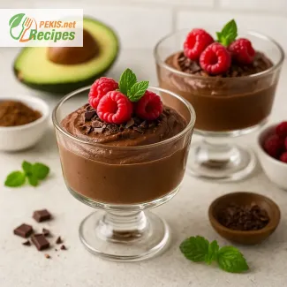 Mousse au chocolat à l’avocat – Dessert sain et rapide