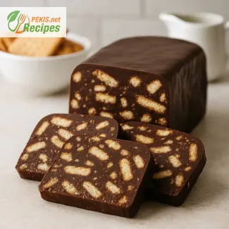 Tarta de Galletas con Chocolate sin Horno: Receta Fácil