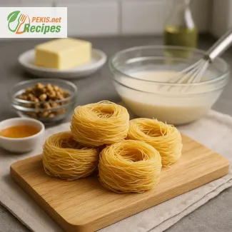 Kadayif Noodles Rezept – So gelingt der orientalische Teig