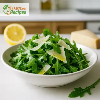 Arugula Salad Recipe: Lemon, Parmesan & Olive Oil