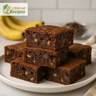 Banana Bread Brownies Rezept – Saftig & Schokoladig