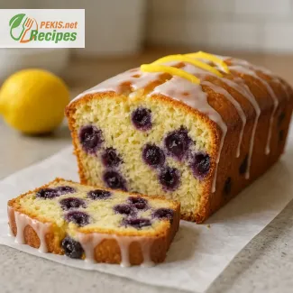 Fresh Blueberry Lemon Loaf – Moist Summer Cake Bursting with Citrus
