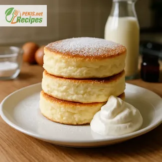 Fluffy Japanese Soufflé Pancakes Recipe