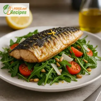 Grilled Mackerel with Arugula Salad – Quick & Healthy Summer Recipe