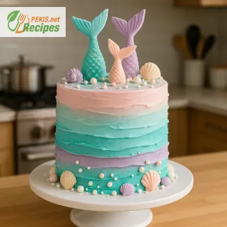 Magical Mermaid Cake Recipe for Girls' Birthday Parties