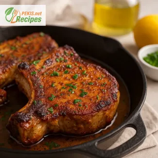 Sočen pečen svinjski kotlet iz pečice recept