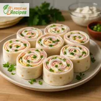 Rotolini di tortilla con prosciutto e formaggio – Antipasto veloce
