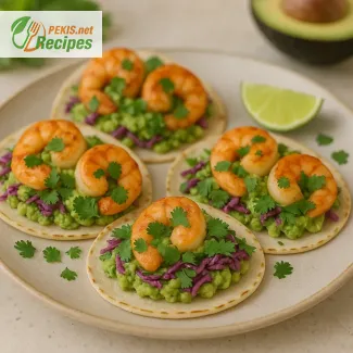 Tacos di gamberi alla griglia con insalata di avocado – Cena estiva veloce