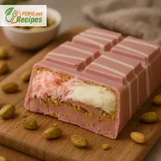 Angel Hair Pink Chocolate Bar with Pistachio & Turkish Cotton Candy – Easy Recipe
