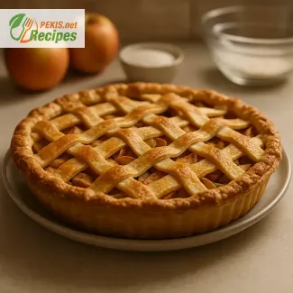 Tradiční recept na jablečný koláč s křupavým těstem