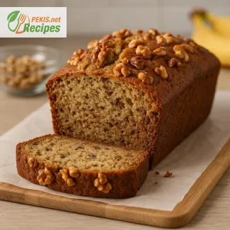 Banana Bread aux noix – rapide et savoureux