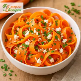 Receta ensalada de cintas de verduras – fácil y saludable