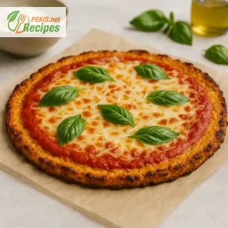 Low-Carb Cauliflower Pizza Crust – Healthy Alternative