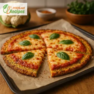 Low-Carb Blumenkohl-Pizzaboden – Gesunde Alternative