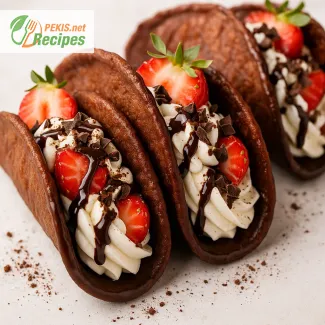 Tacos au chocolat maison – fusion dessert facile à préparer