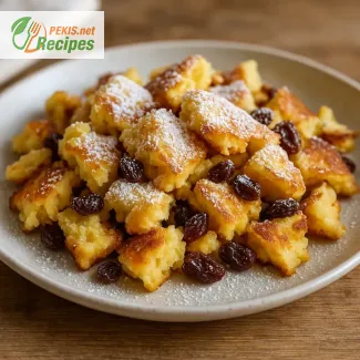Fluffy Kaiserschmarrn Recipe – Austrian Shredded Pancake with Rum-Raisins