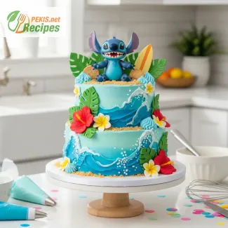 Lilo & Stitch Torte – Anleitung und Rezept für Geburtstagstorten
