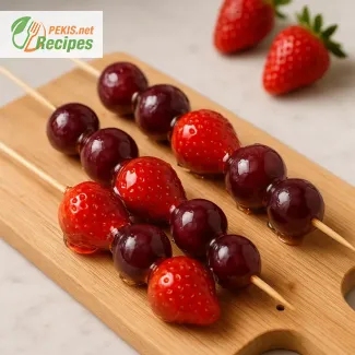 Authentic Tanghulu Skewers Recipe – Chinese Candied Fruit