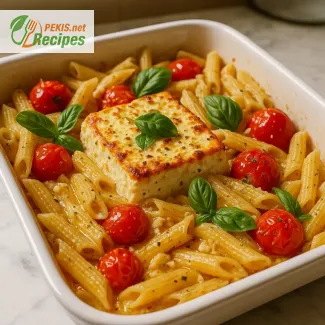 TikTok pečena feta pasta 2.0 – najbolj kremast recept