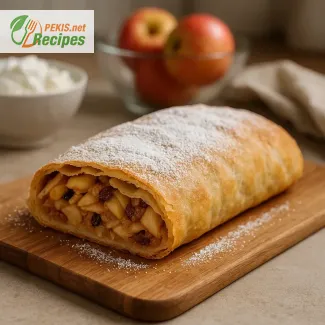 Classic Viennese Apple Strudel Recipe from Scratch