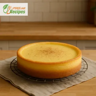 Egg custard cake recipe – soft vanilla sponge with creamy filling