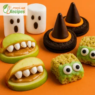 Bästa Halloween‑snacks utan bakning – lätta & spöklika