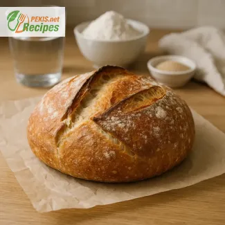 Pain maison sans pétrissage – recette croustillante artisanale