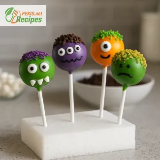 Monster Faces Cake Pops – Easy Halloween Treats for Kids
