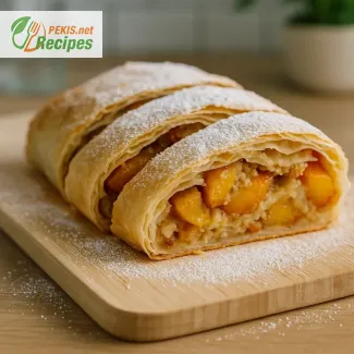 Slik lager du ferskenstrudel – Tradisjonell sommerdessert