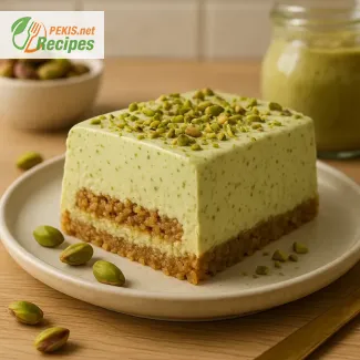 Pistachio Semifreddo with Crunchy Center – Classic Italian Frozen Dessert