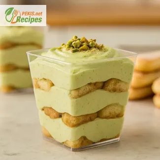 Pistazien‑Tiramisu im Glas – cremiger Pistazien‑Dessert