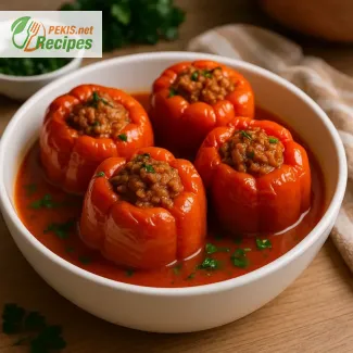 Srbské plněné papriky (punjene paprike) – tradiční balkánský recept