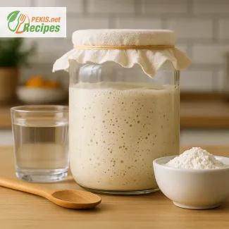 100 % Hydrated Natural Sourdough Starter Recipe (Active & Easy)