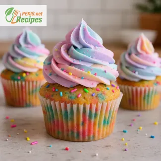 Enkle Unicorn Muffins – Fargerike & Gode