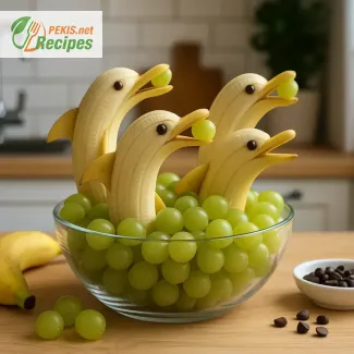 Lag en banan-delfin – Gøyalt fruktprosjekt for barna