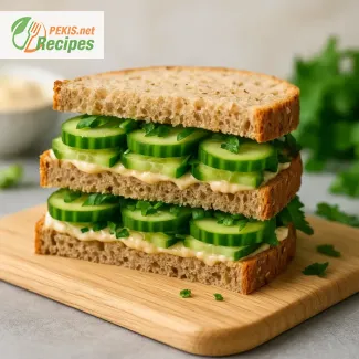 Kumarični sendviči s tahinijem in limeto – hiter veganski sendvič