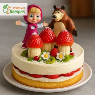 Masha and the Bear Cake Recipe – Kids’ Birthday Cake Tutorial
