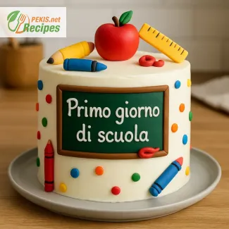 Torta primo giorno di scuola – ricetta simpatica per festeggiare il ritorno a scuola