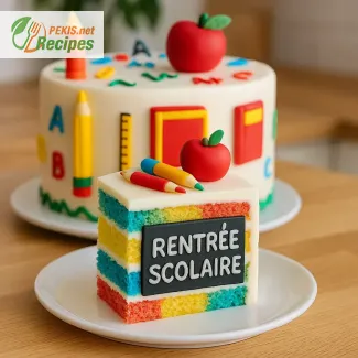 Gâteau rentrée scolaire – recette amusante pour fêter la rentrée