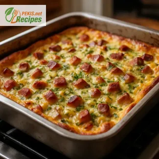 Easy Finnish oven pancake – savory pannukakku