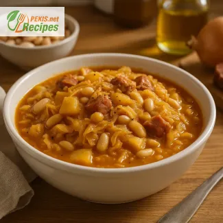 Receta Jota eslovena tradicional – guiso de col fermentada y frijoles