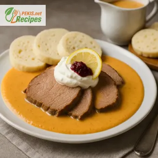 Svíčková na smetaně recept – tradicionalna češka omaka z govedino